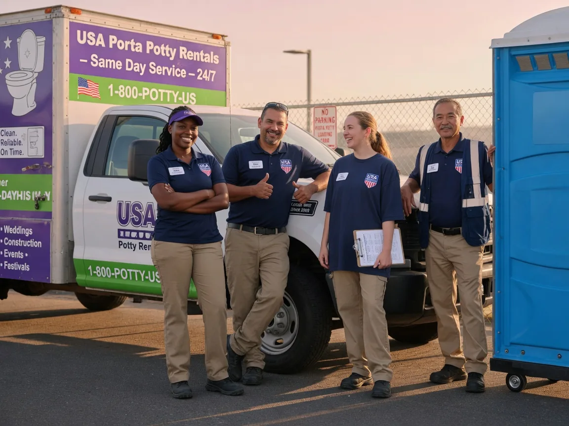 Porta Potty Rental company in Belpre, KS